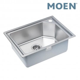 Moen 22173 Single Bowl Stainless Steel Kitchen Sink